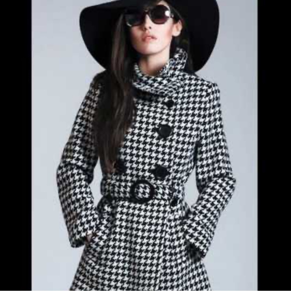 Soia & Kyo Houndstooth Coat